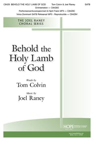 Behold the Lamb of God SATB choral sheet music cover Thumbnail